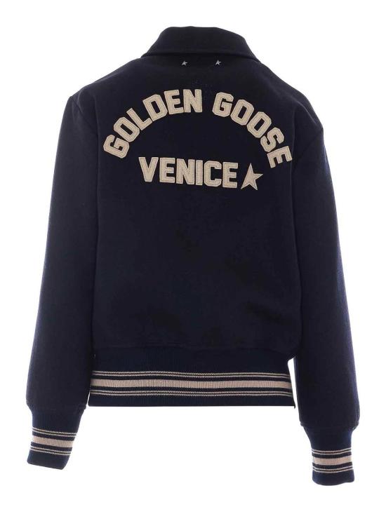 26FW 골든구스 봄버 자켓 GWP02742P00259551119 BLUE - GOLDEN GOOSE