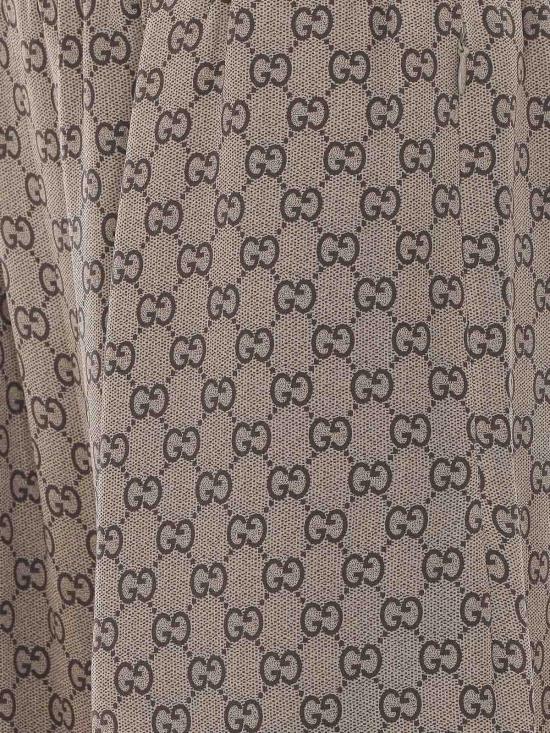 26FW 구찌 프린트 실크 레저 팬츠 프린트 실크 레저 팬츠 A003ZBZAVRI2270 - GUCCI