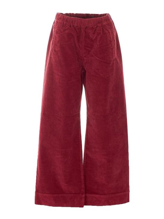 26FW 트루 에비뉴 팔라초 팬츠 PENSILSMOOTHVELVETWINE RED