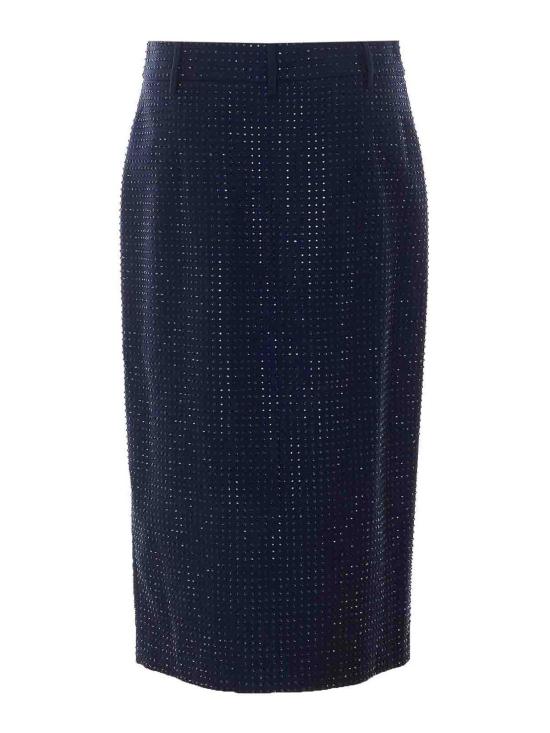 26FW 핑코 미디 스커트 107672A3M0G56 BLUE - PINKO