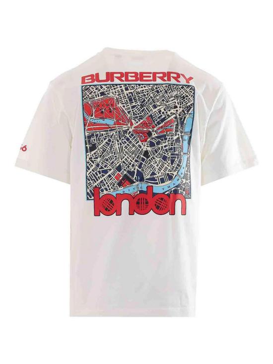 26FW 버버리 반팔 티셔츠 8132692 WHITE - BURBERRY