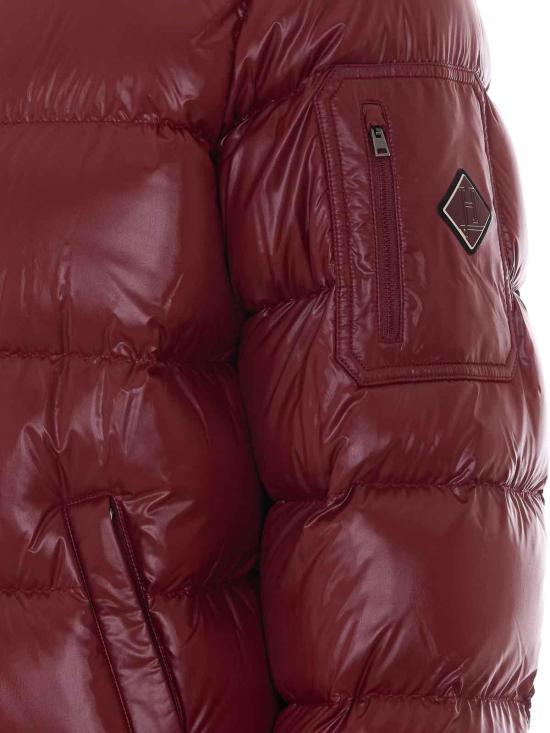 26FW 에르노 마야 후드 쇼트 다운 재킷 PI001416U129736705 RED - HERNO