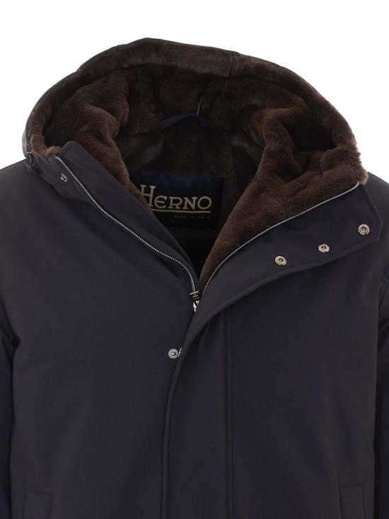 26FW 에르노 패딩 PA000190U129239200 BLUE - HERNO