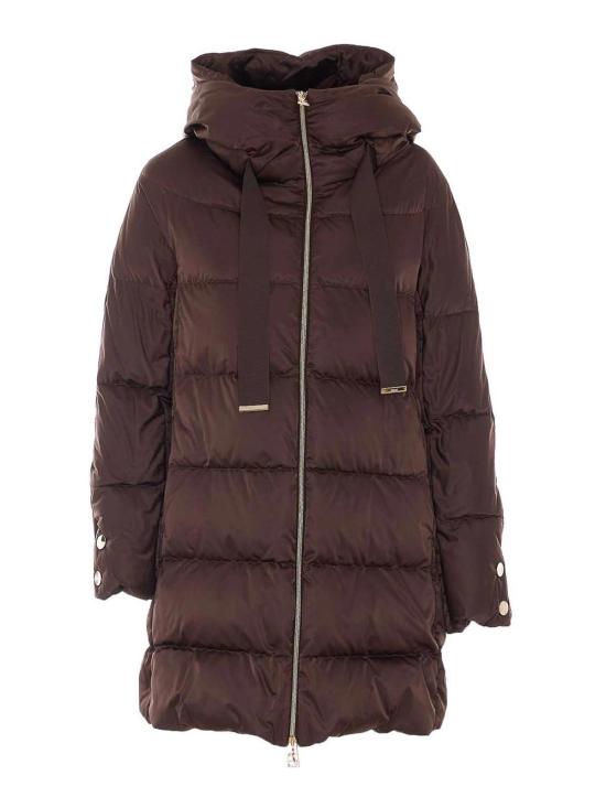26FW 에르노 새틴 A-셰이프 재킷 PI1304D12170Z8810 BROWN