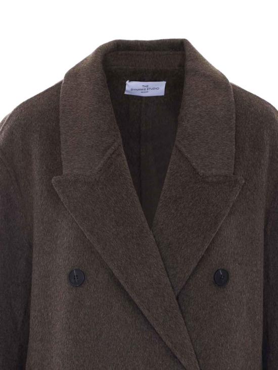 26FW 다이나미스 스튜디오 미디 스커트 DS24F26MBR111 BROWN - DYNAMIS STUDIO