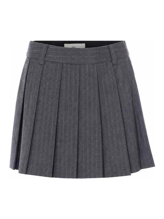 26FW 던스트 숏 스커트 UDSK6C203G2 GREY