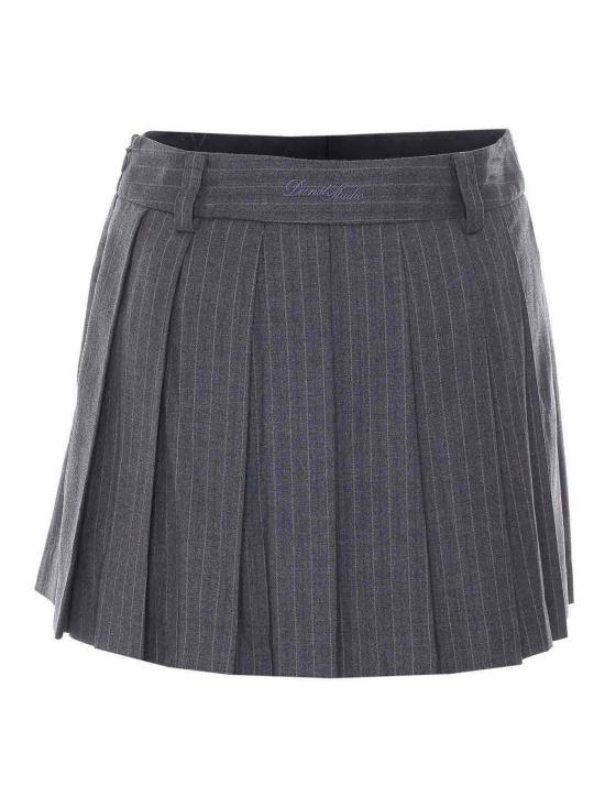 26FW 던스트 숏 스커트 UDSK6C203G2 GREY - DUNST