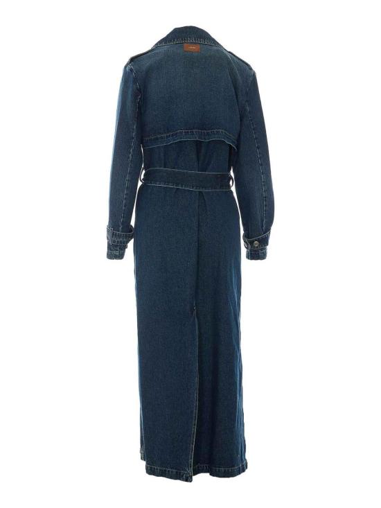 26FW 리우조 트렌치 코트 UF6503D039879158 BLUE - LIU JO