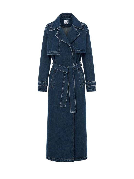 26FW 리우조 트렌치 코트 UF6503D039879158 BLUE