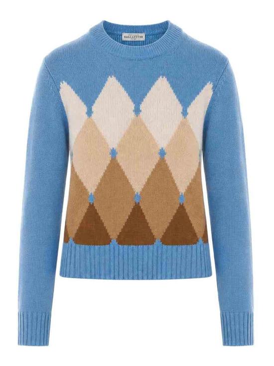 26FW 발렌타인 탑 B1P6525K00893028 BLUE