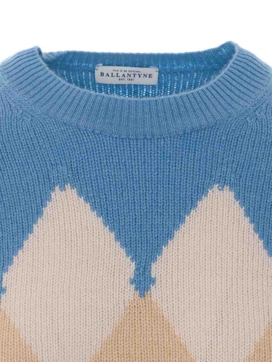 26FW 발렌타인 탑 B1P6525K00893028 BLUE - BALLANTYNE