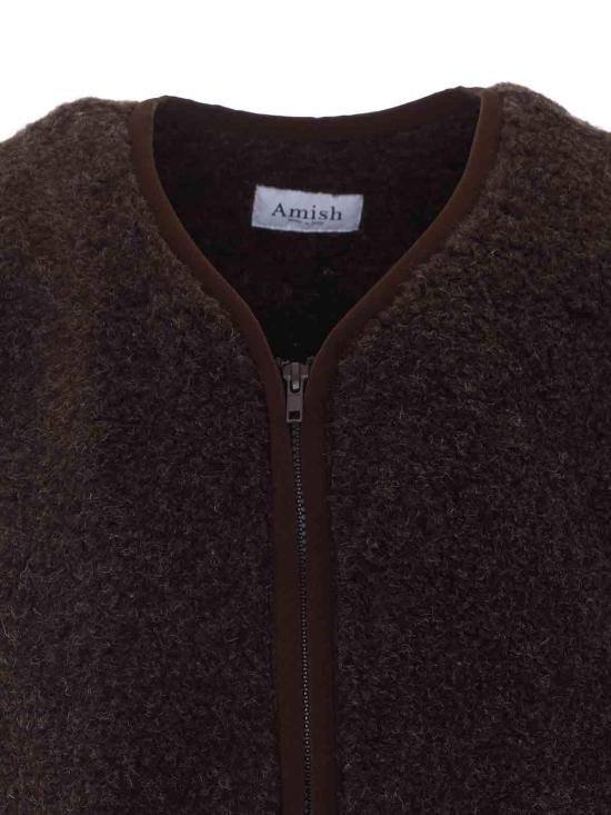 26FW 아미시 베스트 AMX237CV83XXXXC0241 BROWN - AMISH