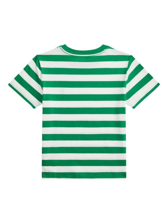26SS [키즈] 폴로 랄프로렌 티셔츠 322A95726 002CRUISE GREEN WHITE - POLO RALPH LAUREN