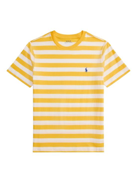 26SS [키즈] 폴로 랄프로렌 티셔츠 323A95726 002RACING YELLOW WHITE