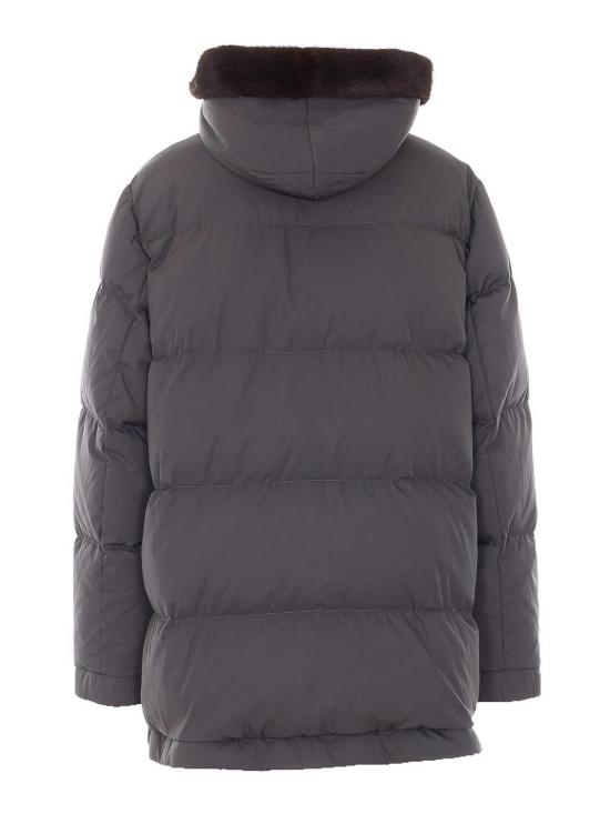 26FW 루 안드레아 패딩 YZ2040502DGRMOROBROWN GREY - LOU ANDREA
