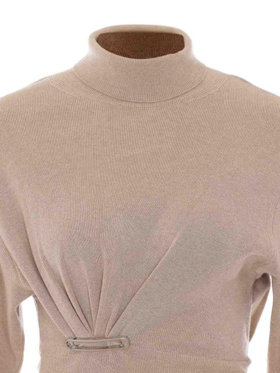 26FW 랑방 탑 PO0004K065041 BEIGE - LANVIN