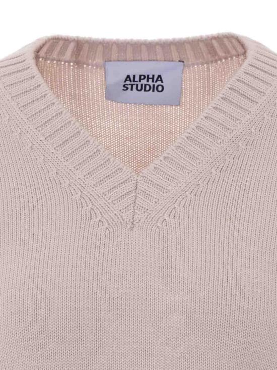 26FW 알파스튜디오 탑 8101A2019 BEIGE - ALPHA STUDIO