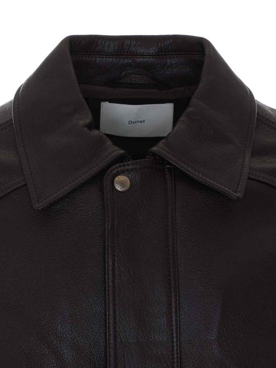 26FW 던스트 가죽 자켓 UDJU6C104W2 BROWN - DUNST