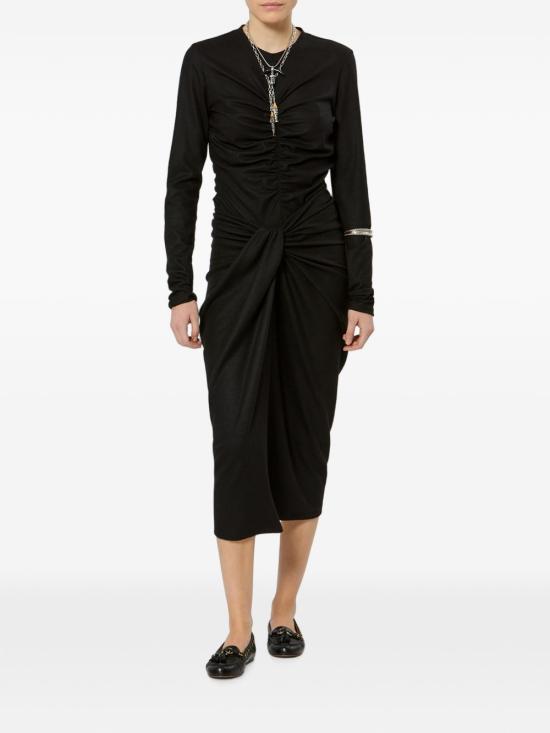 26FW 이자벨마랑 미디 스커트 26AJU0018FB D3K05E01BK BLACK - ISABEL MARANT