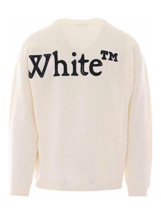 26FW 오프화이트 스웨터 OMHE20QF26KNI001110 WHITE - OFF WHITE