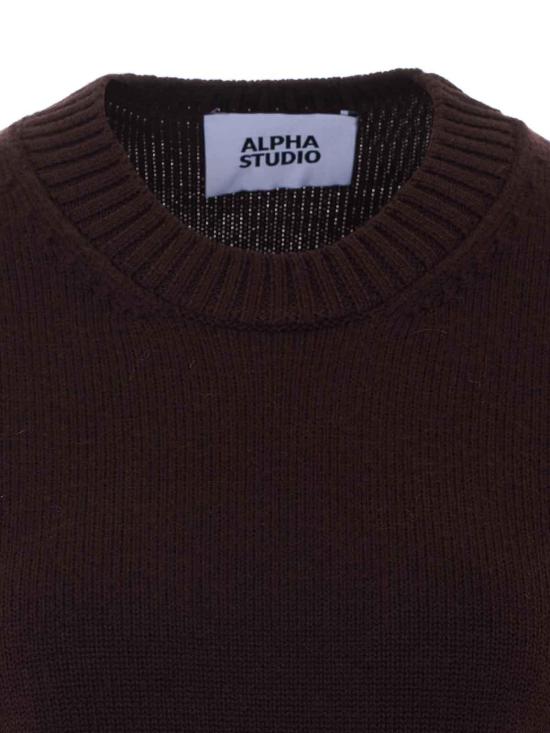 26FW 알파스튜디오 탑 8100C2007 BROWN - ALPHA STUDIO