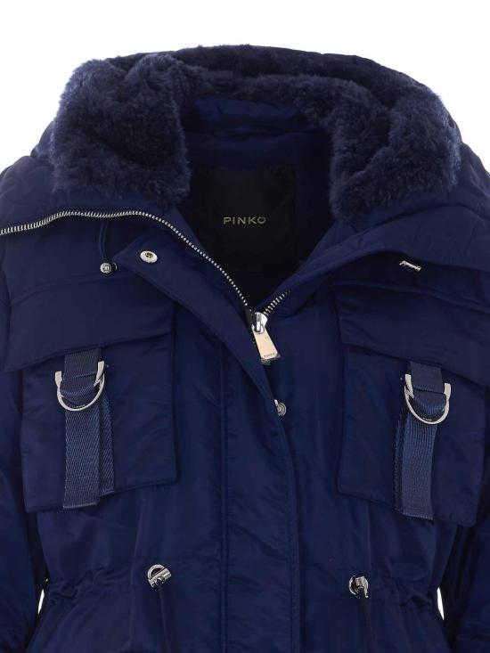 26FW 핑코 패딩 107723A2OIF92 BLUE - PINKO