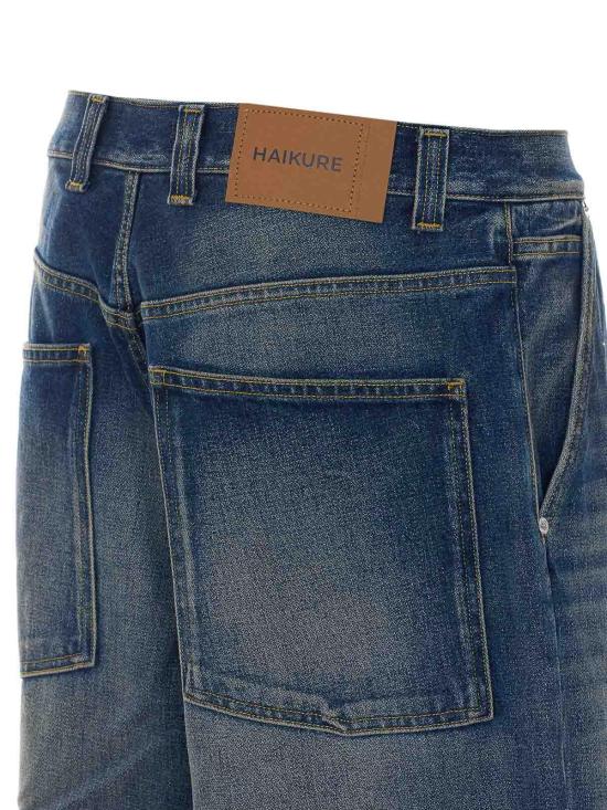 26FW 하이쿠레 스트레이트 팬츠 HEM03272DF126L0952 BLUE - HAIKURE