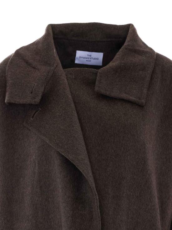 26FW 다이나미스 스튜디오 미디 스커트 DS02F26MBR111 BROWN - DYNAMIS STUDIO