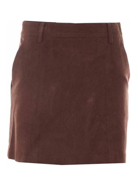 26FW 던스트 숏 스커트 UDSK6C202W3 BROWN