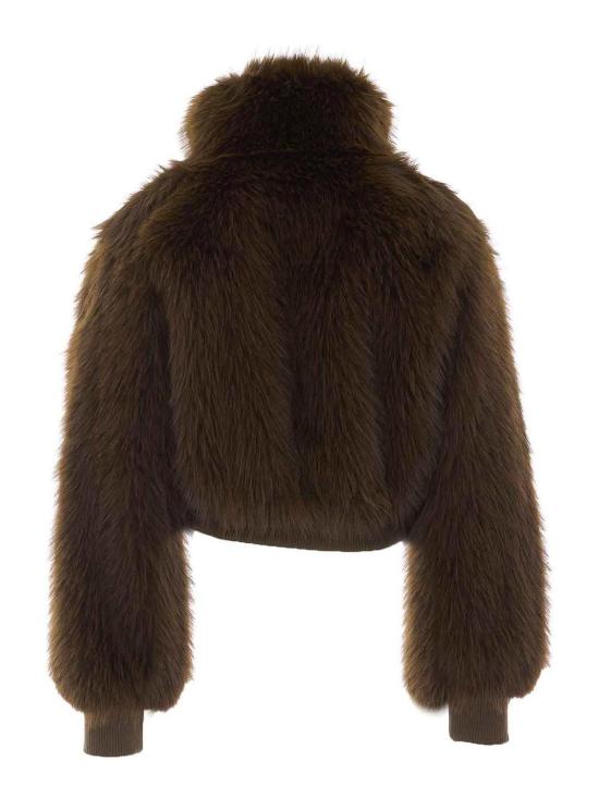 26FW 핑코 봄버 자켓 107671A2OIL67 BROWN - PINKO