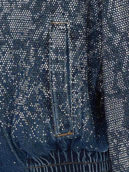 26FW 리우조 봄버 자켓 UF6521D485479155 DENIM - LIU JO