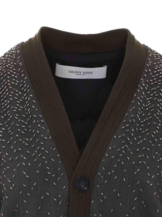 26FW 골든구스 가디건 GWP02746P00258836101 BROWN - GOLDEN GOOSE