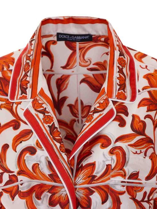 26SS 돌체앤가바나 셔츠 F5G67TGDDRES9000 ORANGE - DOLCE & GABBANA