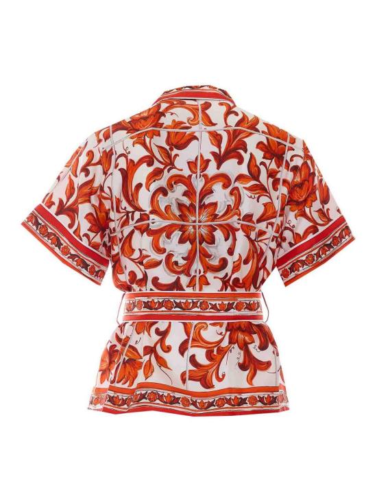 26SS 돌체앤가바나 셔츠 F5G67TGDDRES9000 ORANGE - DOLCE & GABBANA