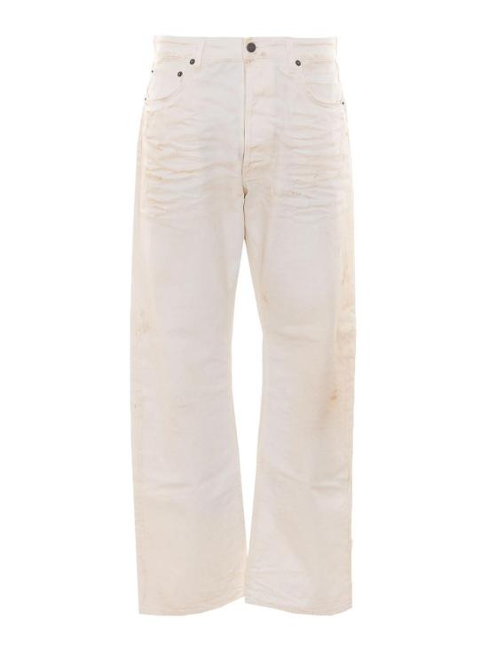 26FW 하이쿠레 스트레이트 팬츠 HEM03268GF177L0946 WHITE