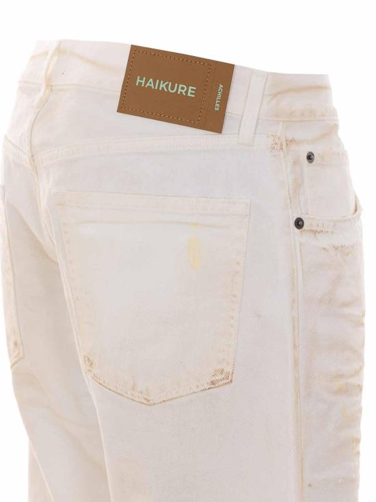 26FW 하이쿠레 스트레이트 팬츠 HEM03268GF177L0946 WHITE - HAIKURE