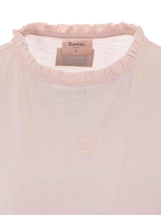 26FW 레페토 반팔 티셔츠 S07771444 NUDE NEUTRALS - REPETTO