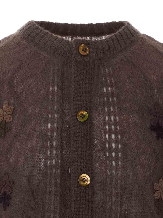26FW 마리아노 가디건 W583275476144 BROWN - MAGLIANO