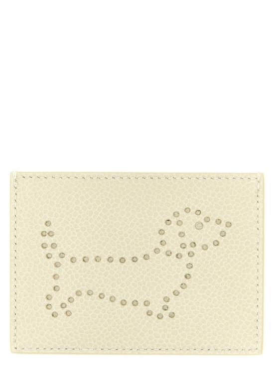  톰브라운 명함지갑 LDUAW085A00198250 CREAM - THOM BROWNE