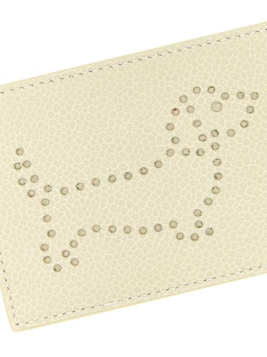  톰브라운 명함지갑 LDUAW085A00198250 CREAM - THOM BROWNE