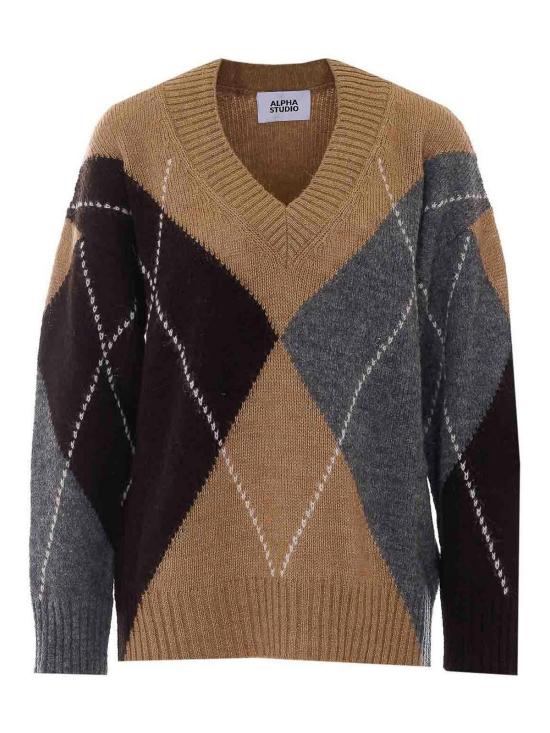 26FW 알파스튜디오 탑 8551A2361 BROWN