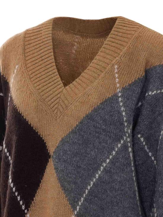 26FW 알파스튜디오 탑 8551A2361 BROWN - ALPHA STUDIO