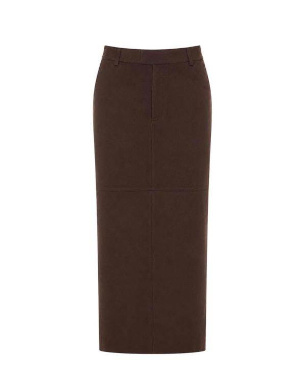 26FW 엘레 롱 스커트 0134MORO BROWN