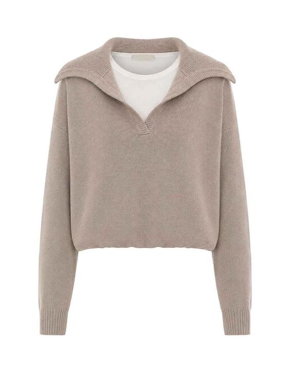 26SS 엘레 탑 0009BEIGE
