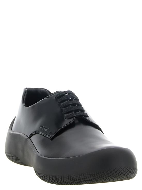 26FW 프라다 드레스 슈즈 2EE497FG000055F0002 Black - PRADA
