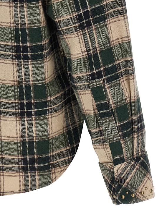 26FW 파로쉬 셔츠 D380658BCOWBOY805 Green - PAROSH