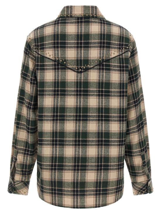 26FW 파로쉬 셔츠 D380658BCOWBOY805 Green - PAROSH