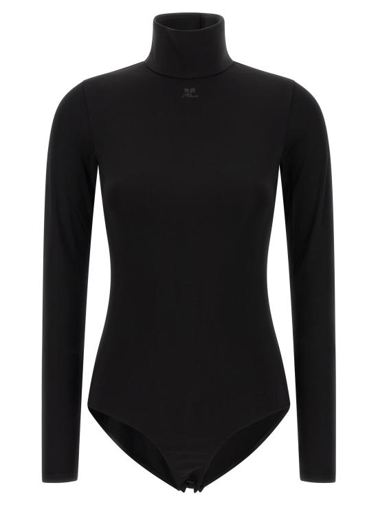26FW 쿠레쥬 바디수트 티셔츠 426TTO604JS03239999 Black