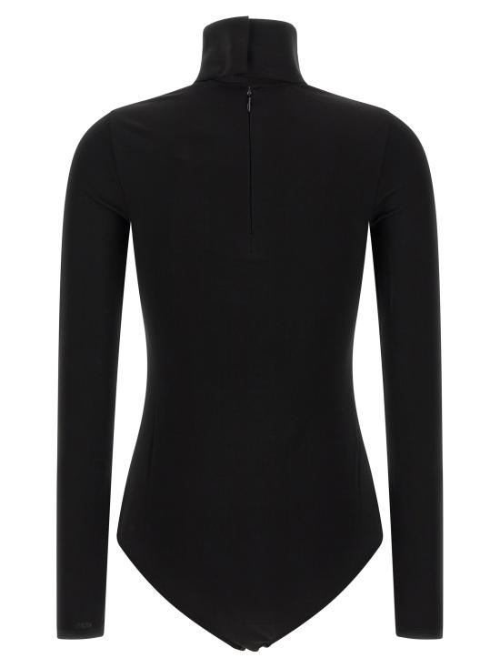 26FW 쿠레쥬 바디수트 티셔츠 426TTO604JS03239999 Black - COURREGES