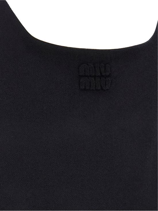 26FW 미우미우 숏 원피스 MF6578SOOO6471F0008 Blue - MIU MIU